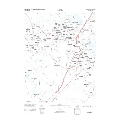 2013 Map of Stafford, 2013 Print