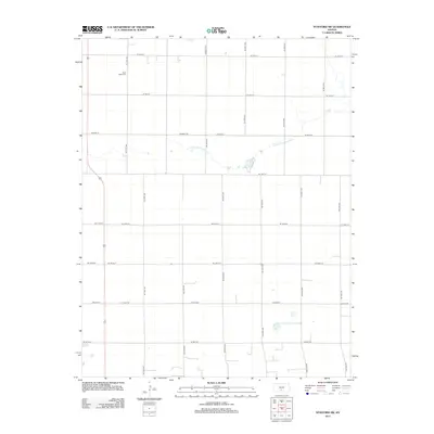2012 Map of Stafford SW, 2012 Print