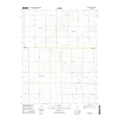 2016 Map of Stafford SW, 2016 Print