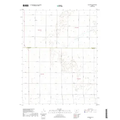 2018 Map of Stafford SW, 2018 Print