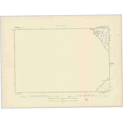 1882 Map of Staffordshire LXI.SW, 1884 Print