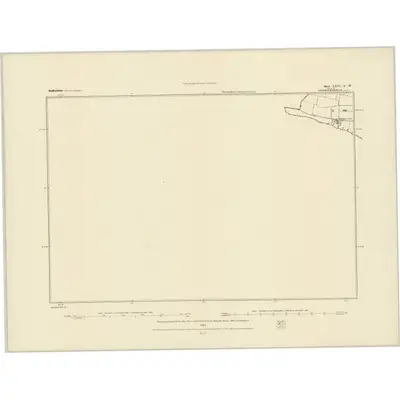 1882 Map of Staffordshire LXVI.NW, 1884 Print