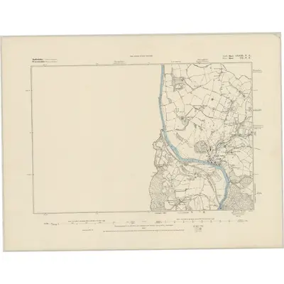 1882 Map of Staffordshire LXXIII.NE, 1884 Print