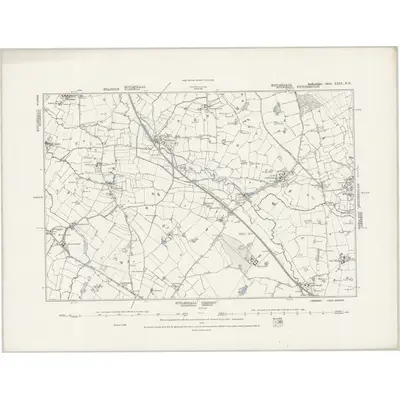1879 Map of Staffordshire XXIX.NE, 1889 Print