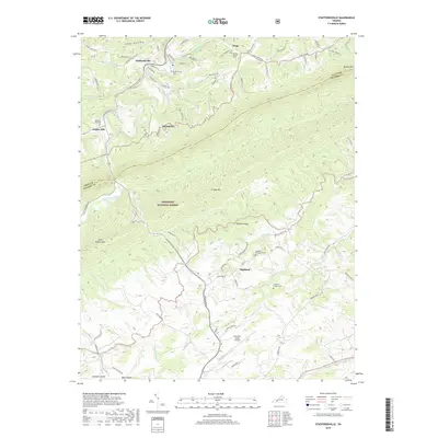 2019 Map of Staffordsville, 2019 Print