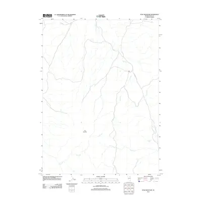 2012 Map of Stag Mountain, 2012 Print