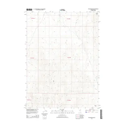 2014 Map of Stag Mountain, 2014 Print