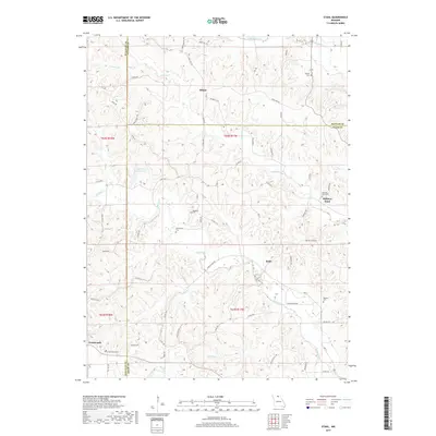 2017 Map of Stahl, 2017 Print