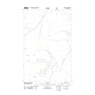 2011 Map of Stahl Peak, 2011 Print