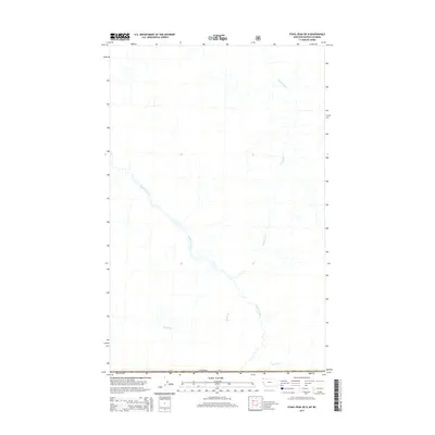 2014 Map of Stahl Peak OE N, 2014 Print