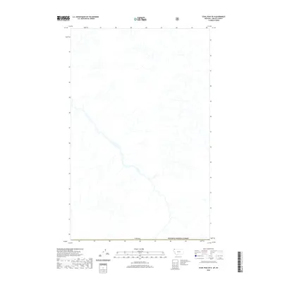 2020 Map of Stahl Peak OE N, 2020 Print