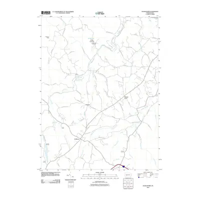 2010 Map of Stahlstown, 2010 Print