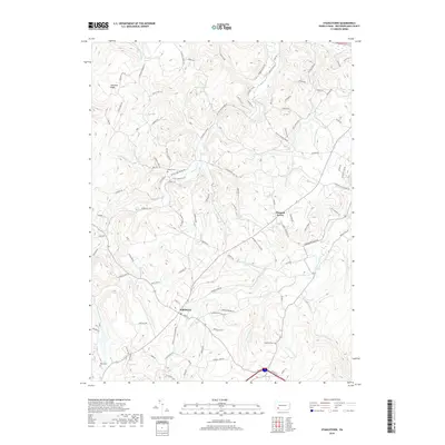 2019 Map of Stahlstown, 2019 Print