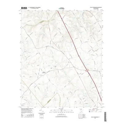 2017 Map of Staley Crossroads, 2017 Print
