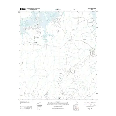 2013 Map of Staley, 2013 Print