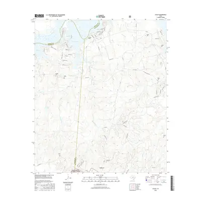 2016 Map of Staley, 2016 Print