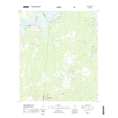 2019 Map of Staley, 2019 Print