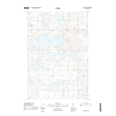 2019 Map of Stalker Lake, 2019 Print