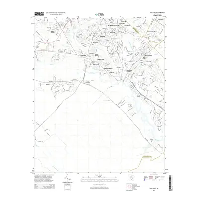 2014 Map of Stallsville, 2014 Print