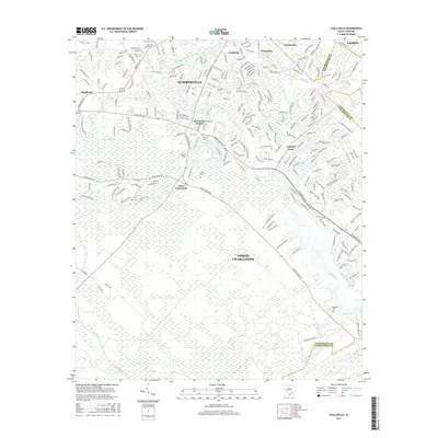 2017 Map of Stallsville, 2017 Print