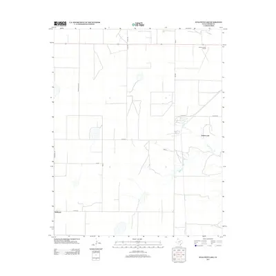 2012 Map of Stallwitz Lake, 2012 Print