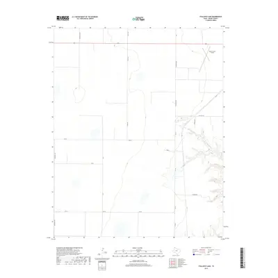 2019 Map of Stallwitz Lake, 2019 Print
