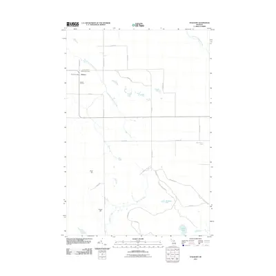 2011 Map of Stalwart, 2011 Print