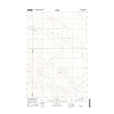 2014 Map of Stalwart, 2014 Print