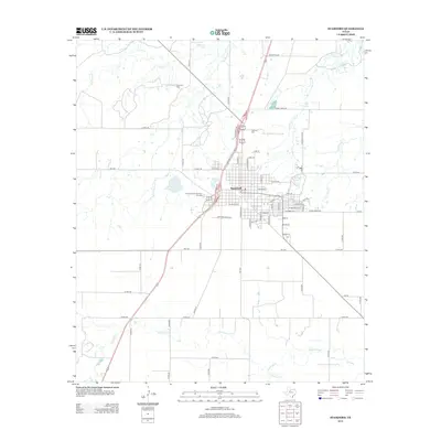 2012 Map of Stamford, 2012 Print