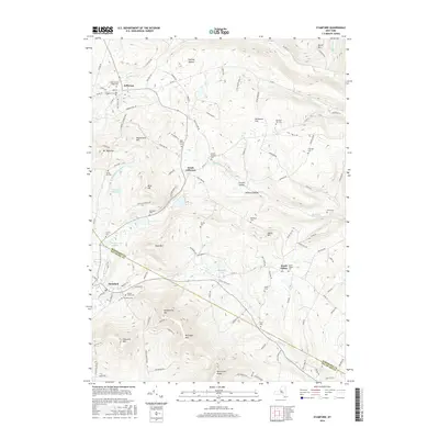 2016 Map of Stamford, 2016 Print