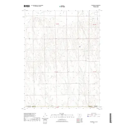 2017 Map of Stamford SE, 2017 Print