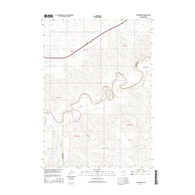 2015 Map of Stamford SW, 2015 Print