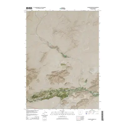 2015 Map of Stampede Meadow, 2015 Print