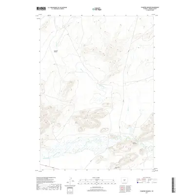 2017 Map of Stampede Meadow, 2017 Print