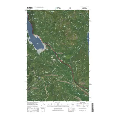 2017 Map of Stampede Pass, 2017 Print