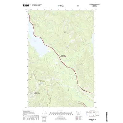 2020 Map of Stampede Pass, 2020 Print