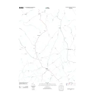2013 Map of Stamping Ground, 2013 Print
