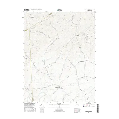 2016 Map of Stamping Ground, 2016 Print