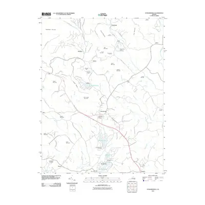 2010 Map of Stanardsville, 2010 Print