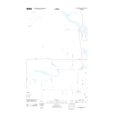 2013 Map of Stanberry East, 2013 Print