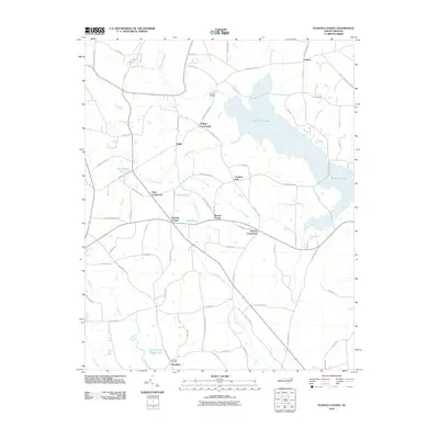 2010 Map of Stancils Chapel, 2010 Print