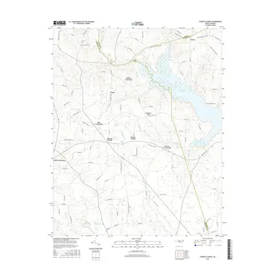 2016 Map of Stancils Chapel, 2016 Print