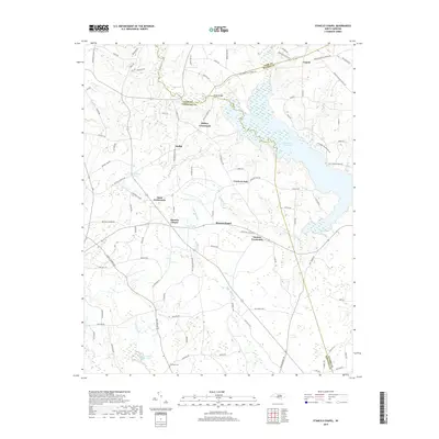 2019 Map of Stancils Chapel, 2019 Print