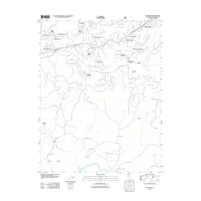 2012 Map of Standard, 2012 Print