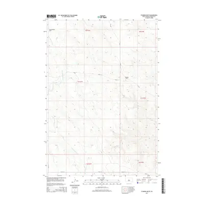 2015 Map of Standing Butte, 2015 Print