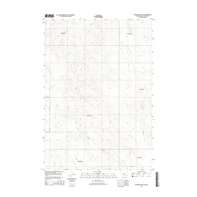 2015 Map of Standing Butte SW, 2015 Print