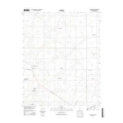 2013 Map of Standing Rock, 2013 Print