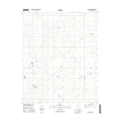 2017 Map of Standing Rock, 2017 Print