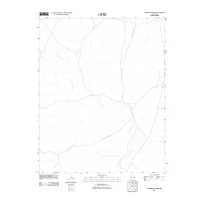 2010 Map of Standing Rock NW, 2010 Print