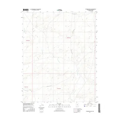 2017 Map of Standing Rock NW, 2017 Print